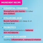 DOT & KEY Barrier Repair + Hydrating Gentle Face Wash With Probiotic|Ceremide Face Wash|Face Wash For Dry Skin,Normal Skin&Sensitive Skin|Gently Cleanses Skin From Dirt&Oil For Unisex,100Ml - Image 4