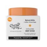 Chemist at Play Exfoliating Body Scrub For Removing Tan & Dead Skin Cells | Rough & Bumpy Skin, Tanned & Pigmented Skin | For Smooth, Soft & Bright Skin | Natural AHAs | Coffee | For Men & Women | 75g - Image 2