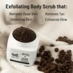 Chemist at Play Exfoliating Body Scrub For Removing Tan & Dead Skin Cells | Rough & Bumpy Skin, Tanned & Pigmented Skin | For Smooth, Soft & Bright Skin | Natural AHAs | Coffee | For Men & Women | 75g - Image 3