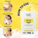 Chemist at Play Brightening Body Wash | Glowing Skin Vitamin C Bodywash | Helps to Reduce Fades Dark Spots, Evens out Skin Tone | Alpha Arbutin | 30X Vitamin C with Camu Camu | For Women & Men | 236ml - Image 4