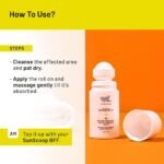 Chemist at Play Brightening Roll On For Neck, Knee & Elbow With 6% Vitamin C+ Hyaluronic Acid, AHAs, Niacinamide, & Ceramides | Helps Reduction in Pigmentation & Hydrates Dry Skin | 40ml - Image 3