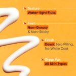 DOT & KEY Vitamin C + E Super Bright Sunscreen Spf 50 | Water-Light,UVA/UVB & Blue Light Protection|For Even Toned & Glowing Skin|With Liquid Spf 50+++|No White Cast,|For All Skin Types|50G,Pack Of 1 - Image 6