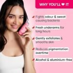 Dot & Key Watermelon Cooling Underarm Roll On | Odour & Sweat Controls | 4% AHA + BHA | Fresh Aqua Fragrance | Gently Exfoliates & Smooths Skin | For Men & Women | 50ml - Image 5