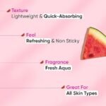 Dot & Key Watermelon Cooling Underarm Roll On | Odour & Sweat Controls | 4% AHA + BHA | Fresh Aqua Fragrance | Gently Exfoliates & Smooths Skin | For Men & Women | 50ml - Image 3