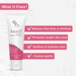 Fixderma Face21 Cleanser, Skin Brightening Cleanser, Exfoliates Dead Cells, Remove Pigmentation, Reduces Wrinkles & Fine Lines, Evens Skin Tone, Purifies Skin, 75ml - Image 3