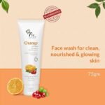 Fixderma Orange Face Wash with Vitamin E & Bearberry | Tan Removal Face Wash | Face Wash & Face Cleanser | Face Wash for Oily Skin (All Type Skin) | Face Wash for Women & Men - 75g - Image 6