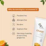 Fixderma Orange Face Wash with Vitamin E & Bearberry | Tan Removal Face Wash | Face Wash & Face Cleanser | Face Wash for Oily Skin (All Type Skin) | Face Wash for Women & Men - 75g - Image 2