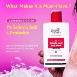 Chemist at Play 1% Salicylic Acid Body Wash 236ml | Paraben & SLS Free | Gentle Exfoliating Shower Gel | Prevents Body Acne, Bumpy Skin & Deep Cleanses Skin - Image 5