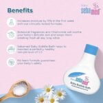 Sebamed Baby Bubble Bath 200 ml|pH 5.5 | With Chamomile | No Tears - Image 3