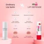 Sebamed Lip defense 4.8gm, Strawberry | SPF 30 |Lip balm for Dry & Chapped lips with natual oil & Vitamin E | UV protection | Dermatologically tested - Image 7