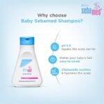 Sebamed Baby Shampoo 150 ml | pH 5.5 | Ideal for Newborn’s delicate scalp| No Tears - Image 3