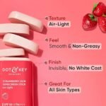 Dot & Key Strawberry Dew Spf 50 Sunscreen Stick On-The-Go Spf 50 Pa+++, Broad Spectrum, Uva/Uvb Rays Protection With Hyaluronic & Ceramide Normal Skin Type For Hydration & Skin Barrier, Mess Free, 20G - Image 5