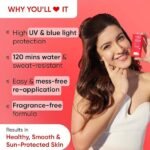 Dot & Key Strawberry Dew Spf 50 Sunscreen Stick On-The-Go Spf 50 Pa+++, Broad Spectrum, Uva/Uvb Rays Protection With Hyaluronic & Ceramide Normal Skin Type For Hydration & Skin Barrier, Mess Free, 20G - Image 3