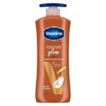 Vaseline Cocoa Glow Serum In Lotion, 400 ml | 100% Pure Cocoa & Shea Butter for Glowing & Soft Skin