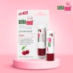 Sebamed Lip defense 4.8gm, Cherry | SPF 30 |Lip balm for Dry & Chapped lips with natual oil & Vitamin E | UV protection | Dermatologically tested - Image 8