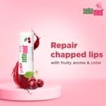 Sebamed Lip defense 4.8gm, Cherry | SPF 30 |Lip balm for Dry & Chapped lips with natual oil & Vitamin E | UV protection | Dermatologically tested - Image 6