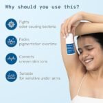 Be Bodywise 4% Aha Bha Underarm Roll On | No Fragrance | With Alpha Arbutin | Kills Odour Causing Bacteria, Reduces Pigmentation Long Lasting Freshness | Aluminum Free | 50 Ml, Liquid - Image 2