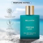Bella Vita Luxury FRESH Unisex Eau De Toilette Perfume with Bergamot, Lavender,Ylang Ylang| Premium, Long Lasting Fresh Fragrance for Men & Women, 100ML - Image 5