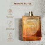 Bella Vita Luxury Honey Oud Unisex Eau De Parfum with Bergamot, Patchouli, Vanilla|Premium, Long Lasting Sweet & Spicy Fragrance for Men & Women 100ML - Image 3