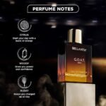 Bella Vita Luxury G.O.A.T Man Eau De Perfume with Bergamot, Patchouli & Vetiver|Premium, Long Lasting Spicy & Woody Fragrance for Men, 100 ML - Image 2