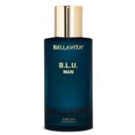 Bella Vita Luxury B.L.U Men Eau De Parfum Liquid Perfume With Lemon, Apple, Musk | Fresh, Refreshing, Energising Long Lasting Edp Fragrance Scent 100Ml