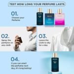 Bella Vita Luxury B.L.U Men Eau De Parfum Liquid Perfume With Lemon, Apple, Musk | Fresh, Refreshing, Energising Long Lasting Edp Fragrance Scent 100Ml - Image 5