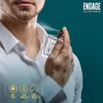 Engage Indigo Skies Perfume for Men Long Lasting Smell, Fresh and Earthy Fragrance Scent, for Everyday Use, Gift for Men, Free Tester with pack, 100ml - Image 3