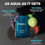 FREED Marina Bae EDP Perfume for Women, 80ml | Ambroxan, Violet Leaf, Bergamo, Saffron & Musk| Intense & Long Lasting Aqua Eau De Parfum | Best Gift for Women - Image 3