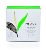 Newby Darjeeling Tea Bag | 50 Pieces Black Tea Bags | Single Origin Premium Tea | Floral Aroma & Delicate Flavor of Muscatel | 100 gms