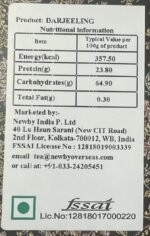 Newby Darjeeling Tea Bag | 50 Pieces Black Tea Bags | Single Origin Premium Tea | Floral Aroma & Delicate Flavor of Muscatel | 100 gms - Image 4