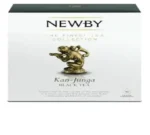 Newby Kan Junga Black Tea Silken Pyramids, 25g, Muscatel fragrance With Sweet And Floral Flavour Of Finest Whole Leaves. Triple Layer Packed Sachets For The Ultimate Freshness