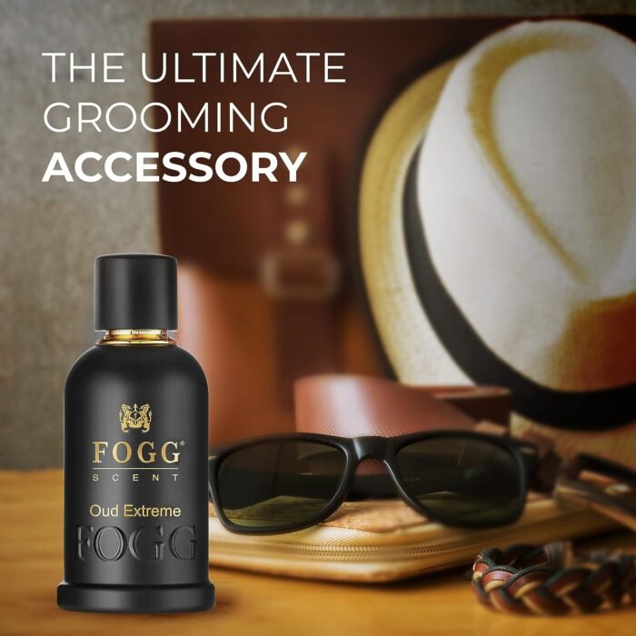 FOGG Men Spray Scent Oud Extreme Perfume, Long-Lasting, Fresh & Powerful Fragrance Spray, Eau De Parfum, 100 Ml - Image 3