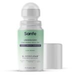 Sanfe Underarm Lightening Roll On with 5% AHA, Glycolic Acid & Salicylic acid for Women | For Underarms | Lightens & Remove Pigmentation | Deodorant for Underarms | Glycoclear Technology