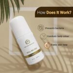 The Man Company Roll On Deo For Men - Blanc | Premium Fragrance With 24-Hour Freshness | Prevent Body Odour, Brightens & Exfoliates Under Arm | Long-Lasting Deodorant - 55 Ml - Image 4