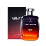 Ustraa Ammunition Cologne - 100 ml - Perfume for Men | Deep, Mysterious Fragrance of the Night | Long-lasting Fragrance | Fresh, Spicy and Musky Notes with Masculine Fragrance