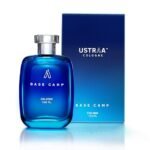 Ustraa Base Camp Cologne - 100 ml - Perfume for Men | Cool, Crisp Fragrance of the Mountains | Long-lasting | Zingy, Aquatic Notes with Fresh Masculine Fragrance