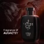 Ustraa Tattoo Cologne - 100ml - Perfume for Men | with a mix of spicy, woody and citrusy notes | Ideal for night occasions | Long-lasting fragrance with no gas - Image 3