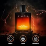 VILLAIN High Voltage Luxury Eau De Parfum for Men, Spicy Fougere Fragrance, Long Lasting, Premium Liquid Scent with Patchouli, Mint & Cinnamon, 100ml - Image 5