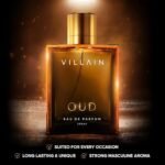 VILLAIN Oud Eau De Parfum for Men, 100ml| Super Long Lasting Premium Fragrance| Oudh Perfume| Oriental, Smoky, Spicy| Attar Like Scent for Luxury and Richness| Bold and Strong Aroma - Image 5