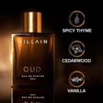 VILLAIN Oud Eau De Parfum for Men, 100ml| Super Long Lasting Premium Fragrance| Oudh Perfume| Oriental, Smoky, Spicy| Attar Like Scent for Luxury and Richness| Bold and Strong Aroma - Image 6