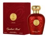 Lattafa Unisex Eau De Perfume Oud & Musk Fragrance, Oriental Liquid Perfume, 100ml (Red Opulent)