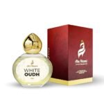 Abu Haami White Oudh Attar Luxury Fragrance | Arabian Unisex Scent | Non-Alcoholic Roll-On Perfume for Men & Women | Long Lasting Attar - 12ml