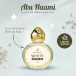 Abu Haami White Oudh Attar Luxury Fragrance | Arabian Unisex Scent | Non-Alcoholic Roll-On Perfume for Men & Women | Long Lasting Attar - 12ml - Image 2