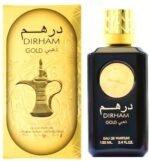 Ard Al Zaffran Men Ard Al Zaafaran Dirham Gold Eau De Perfum Liquid 100Ml Oriental Perfume
