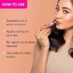 Dot & Key Ceramide & Peptide Barrier Repair Lip Balm SPF 50, PA+++ | Warm Nude | UVA/UVB Lip Protection | Soft Tinted Lip Moisturizer | Boosts Collagen & Instantly Plumps Lip | Prevents Pigmentation| Lip Balm for Women | 10gm - Image 2