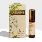 Dukhni Jasmine Attar Oil, Arabic Perfume For Unisex, 100% Pure Ittar Roll On Perfume, Oud Oil, Woody Oudh Perfume