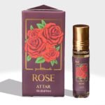 Dukhni Rose Attar Oil By | Arabic Perfume Oils For Men And Women | 100% Pure Ittar Roll On Perfume, Oud Oil, Woody Oudh Perfume