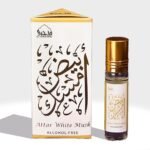 Dukhni White Musk Attar Oil | Arabic Perfume Oils For Men And Women | 100% Pure Musky Ittar Roll On Perfume, Alcohol Free | Eid, Ramadan, Umrah Gifts & Hampers & Vegan Islamic Fragrances