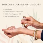 Dukhni Sandalia Rose Attar Oil Arabic Perfume Oils For Men And Women 100% Pure Ittar Roll On Perfume, Chandan, Sandal, Sandalwood Oil Eid, Ramadan Gifts, Non Alcoholic & Vegan Fragrances - Image 6