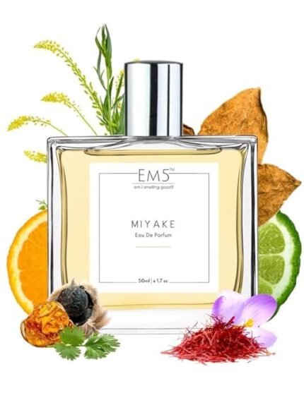 EM5™ Miyake Perfume for Men | Citrus Woody Fresh Spicy Fragrance | EDP Strong and Long Lasting Spray | Luxury Gift for Him